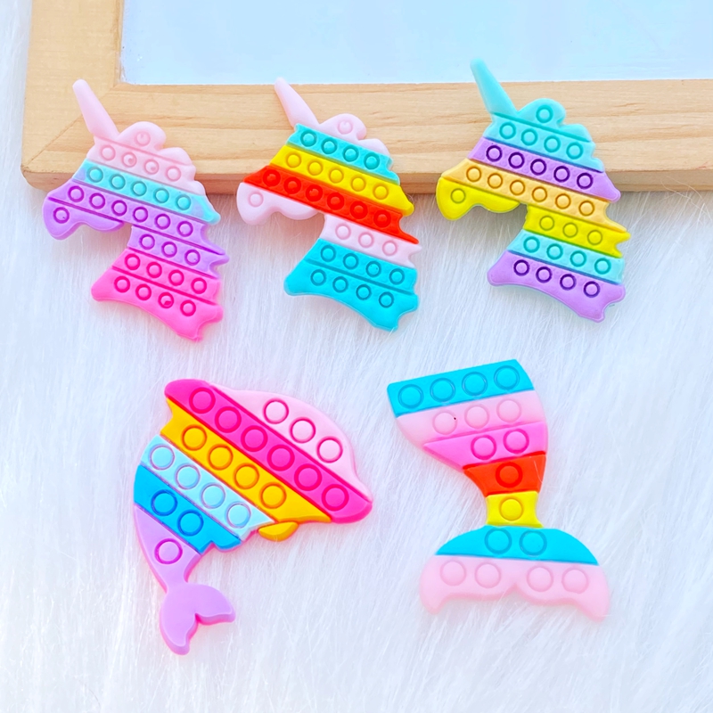 20Pcs New Cute Fishtail Unicor - Embellishment Glue Craft reseña y precio
