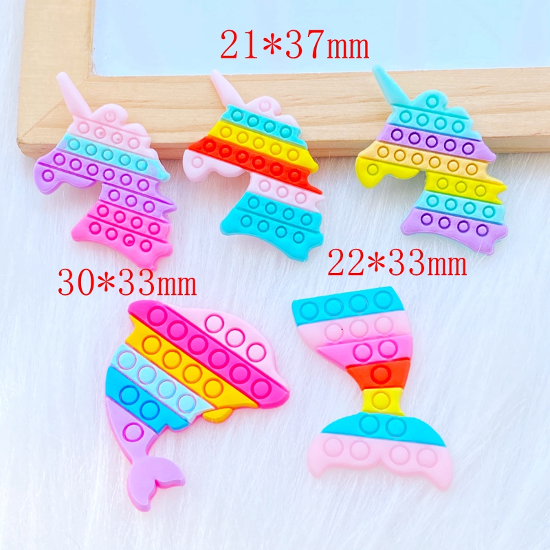 20Pcs New Cute Fishtail Unicor - Embellishment Glue Craft reseña y precio