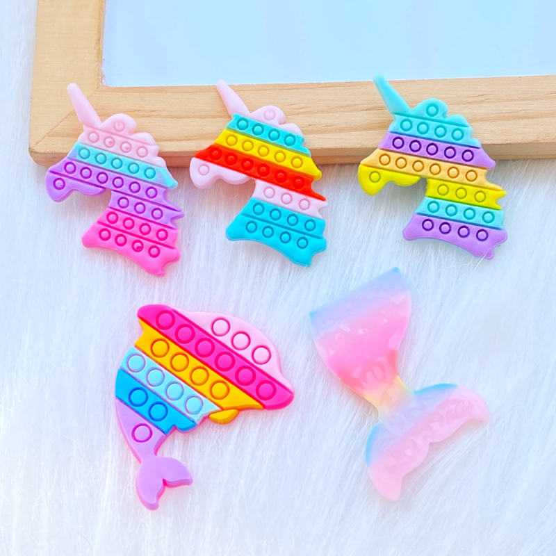 20Pcs New Cute Fishtail Unicor - Embellishment Glue Craft reseña y precio