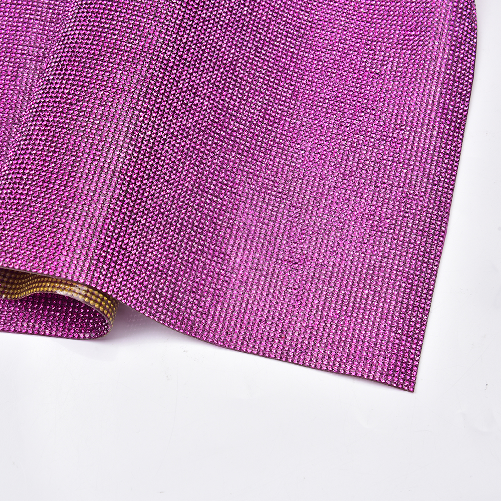Fuchsia Rhinestone Sticker Tri - Hotfix Rhinestone Sheet reseña y precio