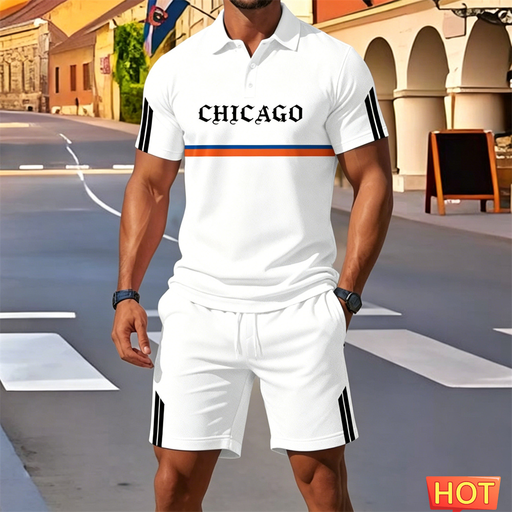 Summer man 2 piece outfits Men - Embellish Knit reseña y precio