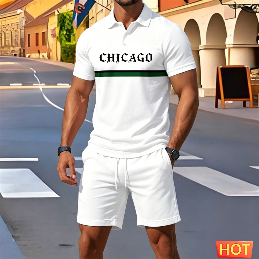Summer man 2 piece outfits Men - Embellish Knit reseña y precio