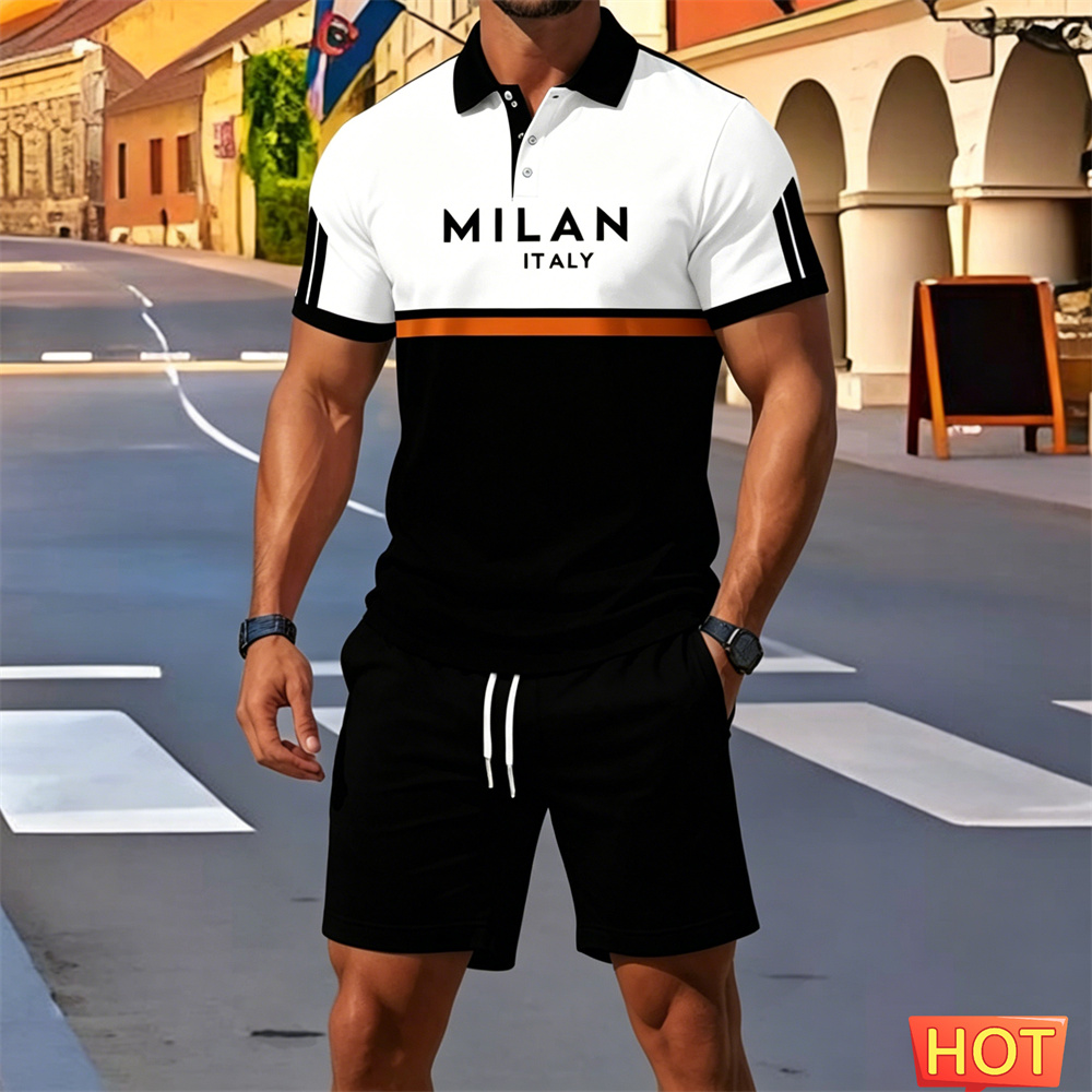 Summer man 2 piece outfits Men - Embellish Knit reseña y precio
