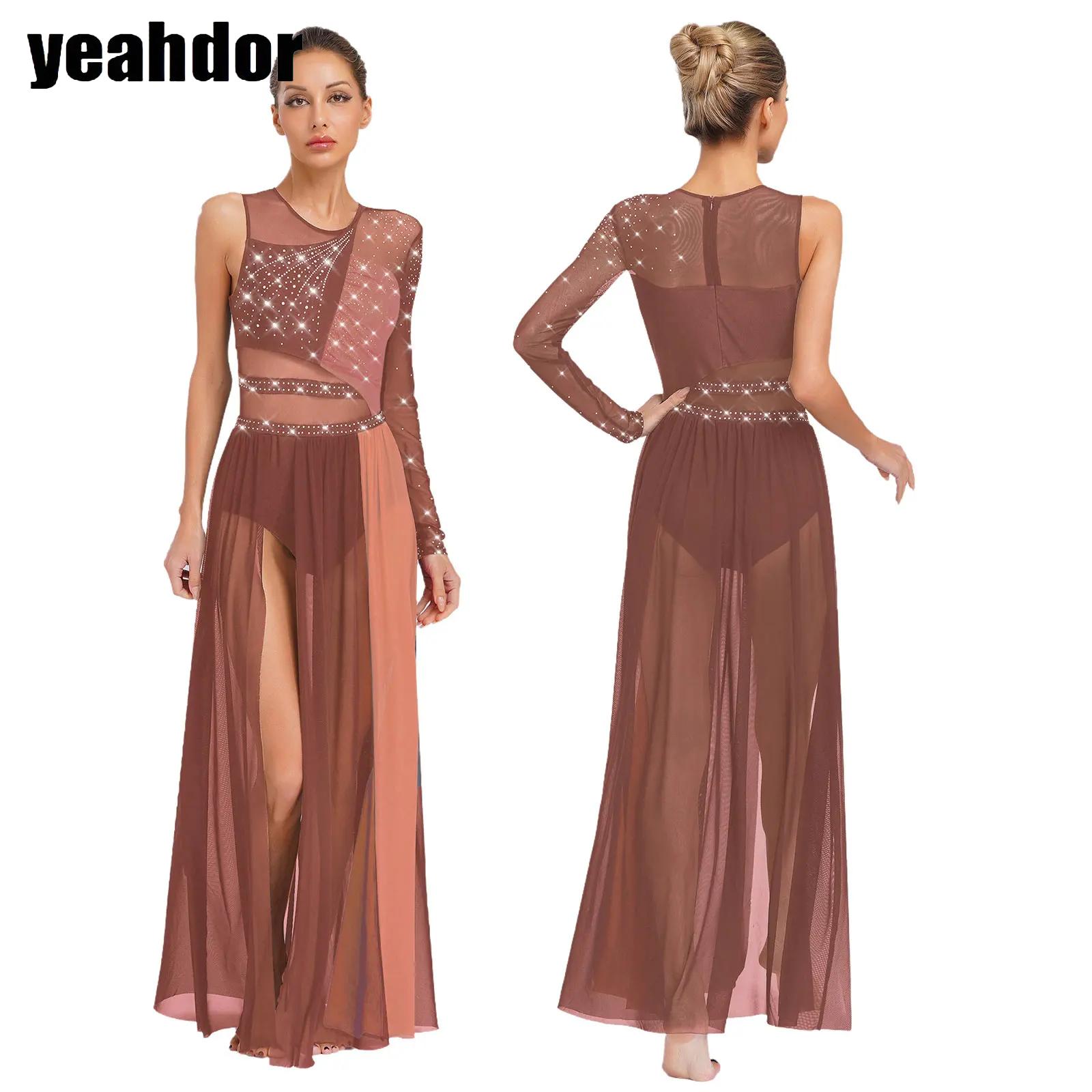 Women Lyrical Dance Costume Rh - Rhinestone Banding Trim reseña y precio