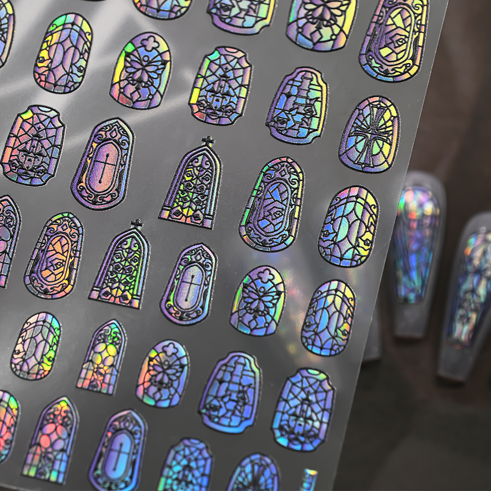 5D Sparkly Retro Glass Fragmen - Glitter Vinyl Roll reseña y precio