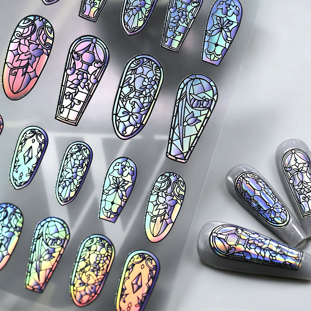 5D Sparkly Retro Glass Fragmen - Glitter Vinyl Roll reseña y precio