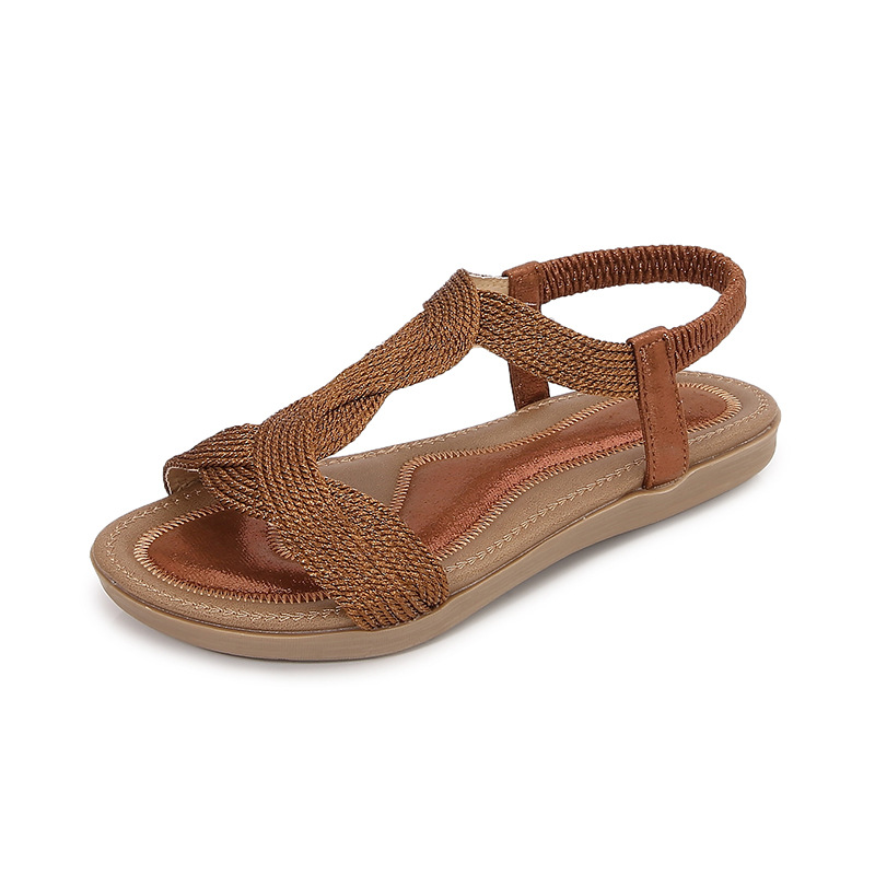 Ladies Summer Sandals Fashion  - Sew On Rhinestone reseña y precio