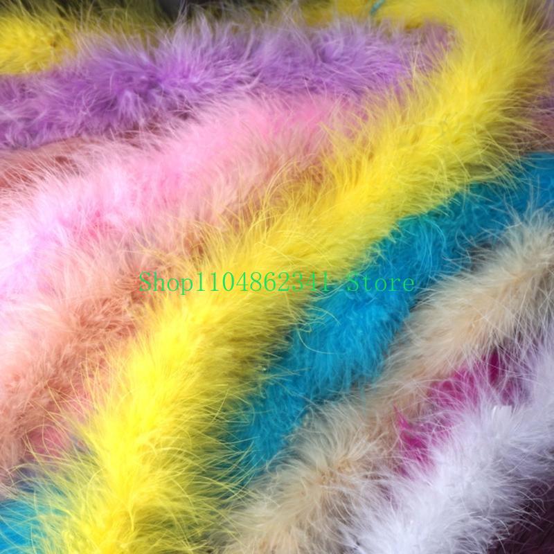 2 Yards Fluffy Marabou Feather - Feather Trim Marabou reseña y precio