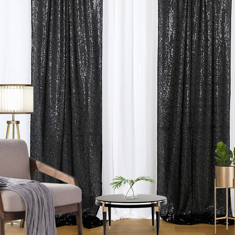 Gold/Silvery Sequin Backdrop C - Sequin Fabric Panel reseña y precio