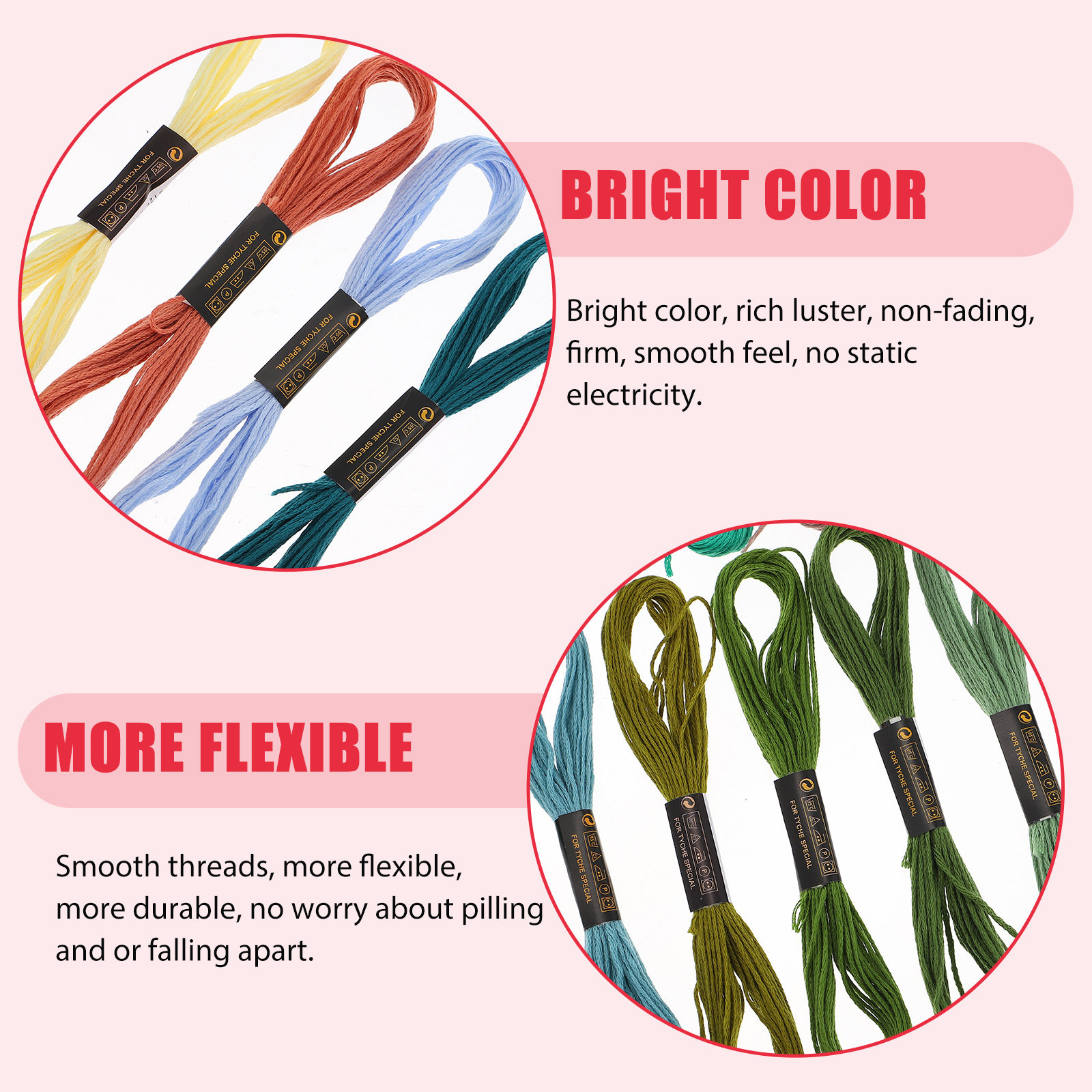 100pcs Embroidery Thread Cross - Embroidery Craft reseña y precio