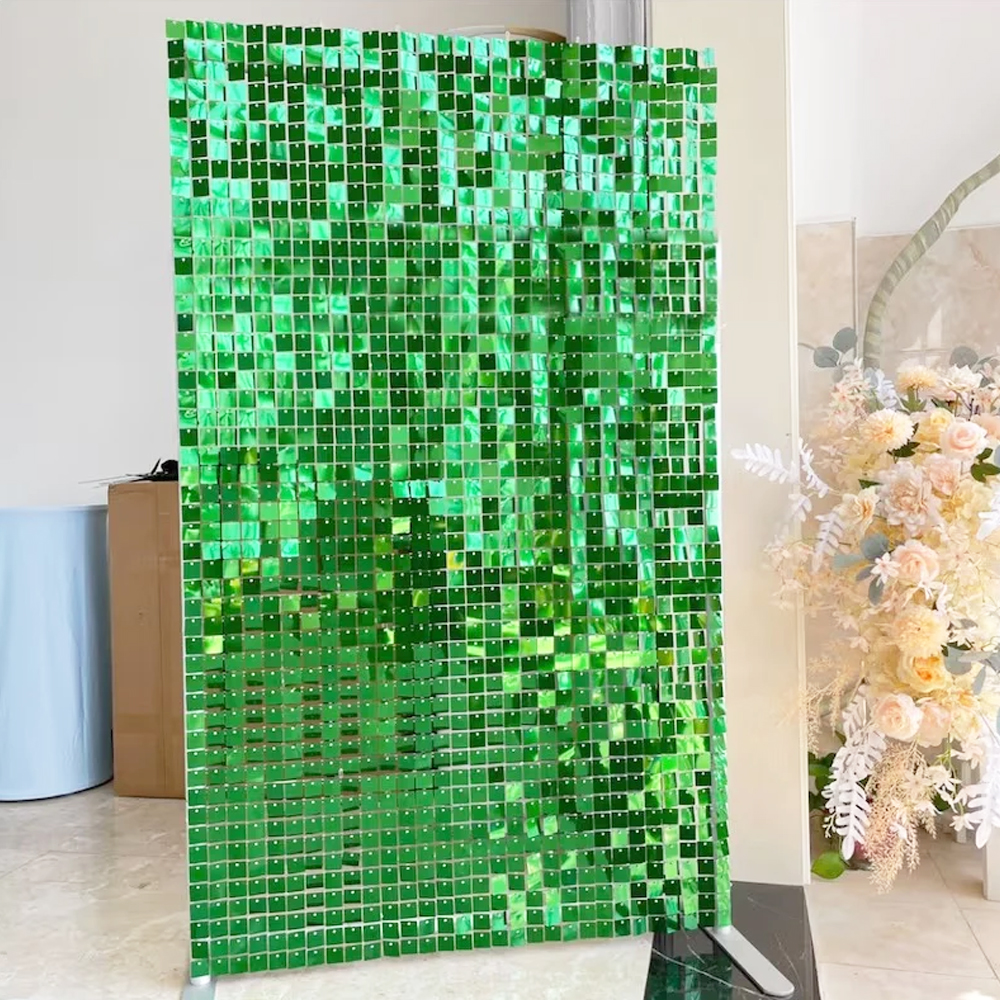 Party Backdrop Decorations Seq - Sequin Fabric Panel reseña y precio