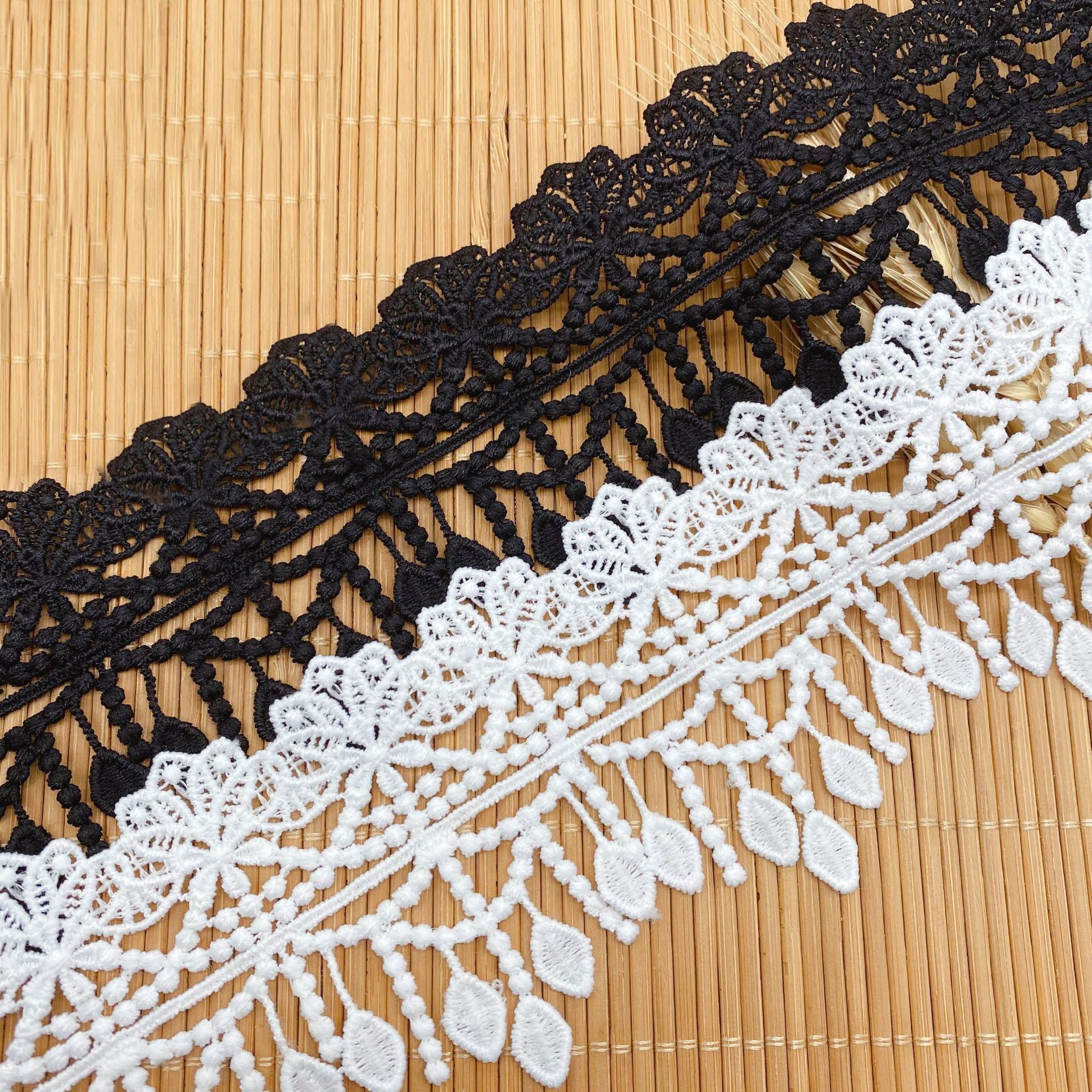 3Yards Embroidery Hollow Flowe - Lace Ribbon Trim reseña y precio