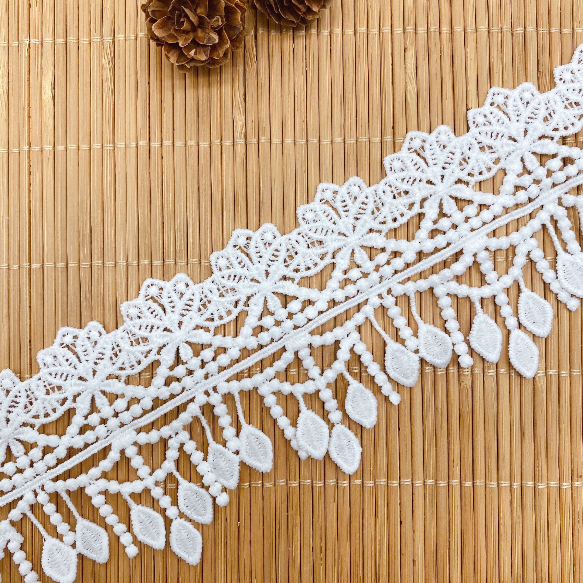 3Yards Embroidery Hollow Flowe - Lace Ribbon Trim reseña y precio