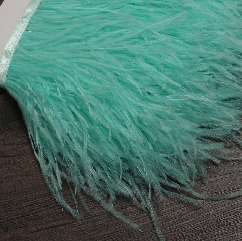 13-18CM 6M Ostrich Feather tri - Feather Trim Marabou reseña y precio