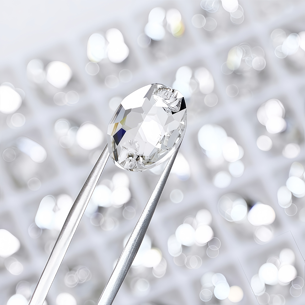 Oval Ellipse Crystal Clear Gla - Sew On Rhinestone reseña y precio