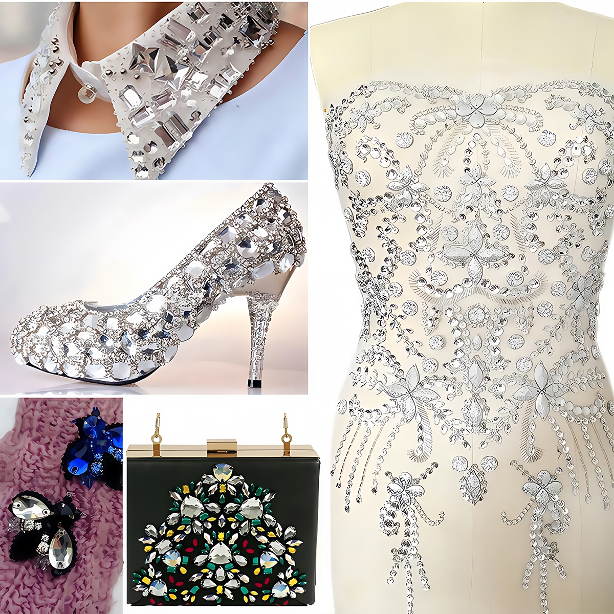 Oval Ellipse Crystal Clear Gla - Sew On Rhinestone reseña y precio