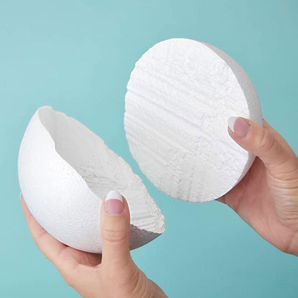 2Pcs Round Foam Spheres Lightw - Craft Embellishments reseña y precio