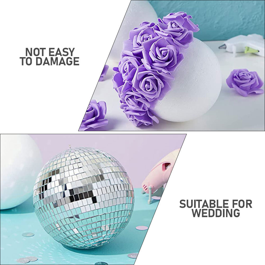 2Pcs Round Foam Spheres Lightw - Craft Embellishments reseña y precio