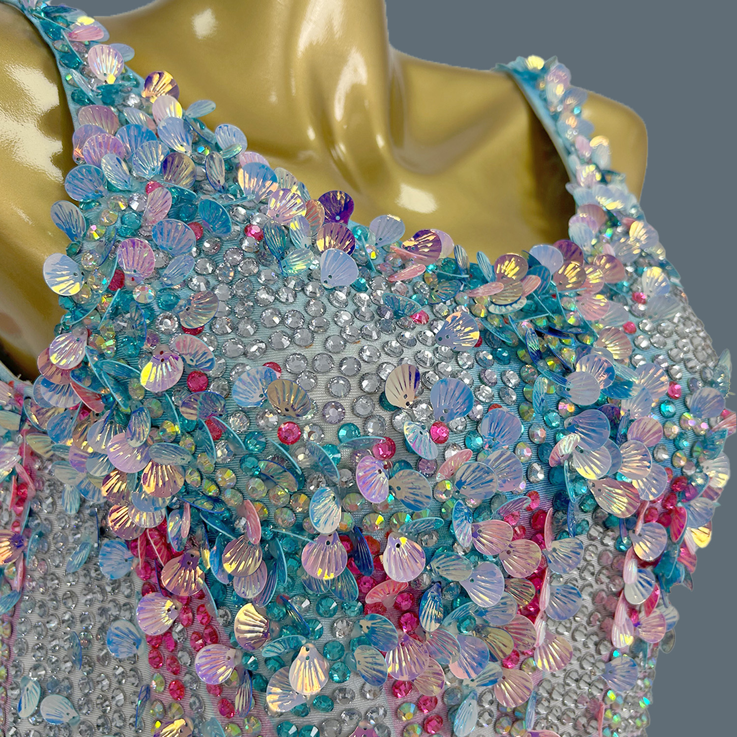 Women Sexy Stage Rhinestones S - Rhinestone Banding Trim reseña y precio