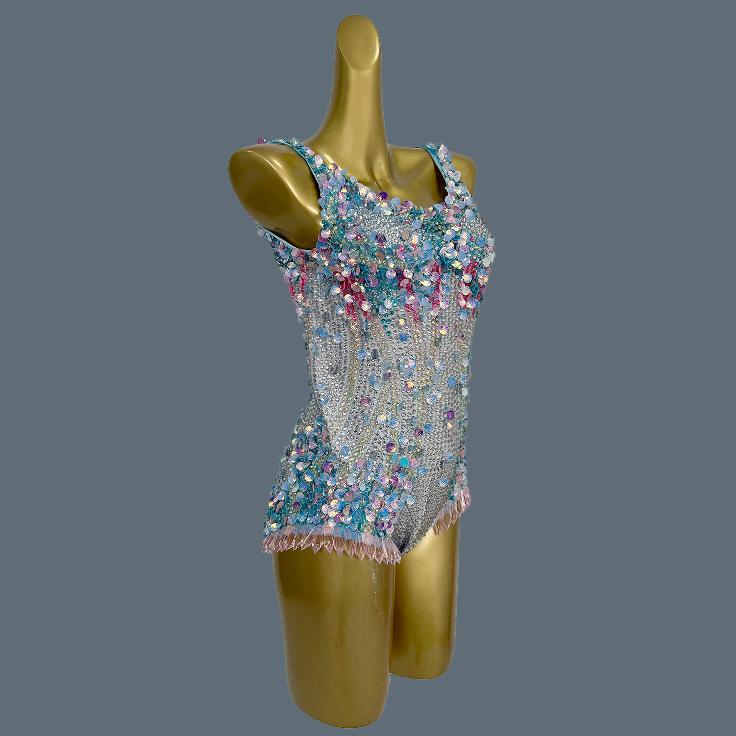 Women Sexy Stage Rhinestones S - Rhinestone Banding Trim reseña y precio