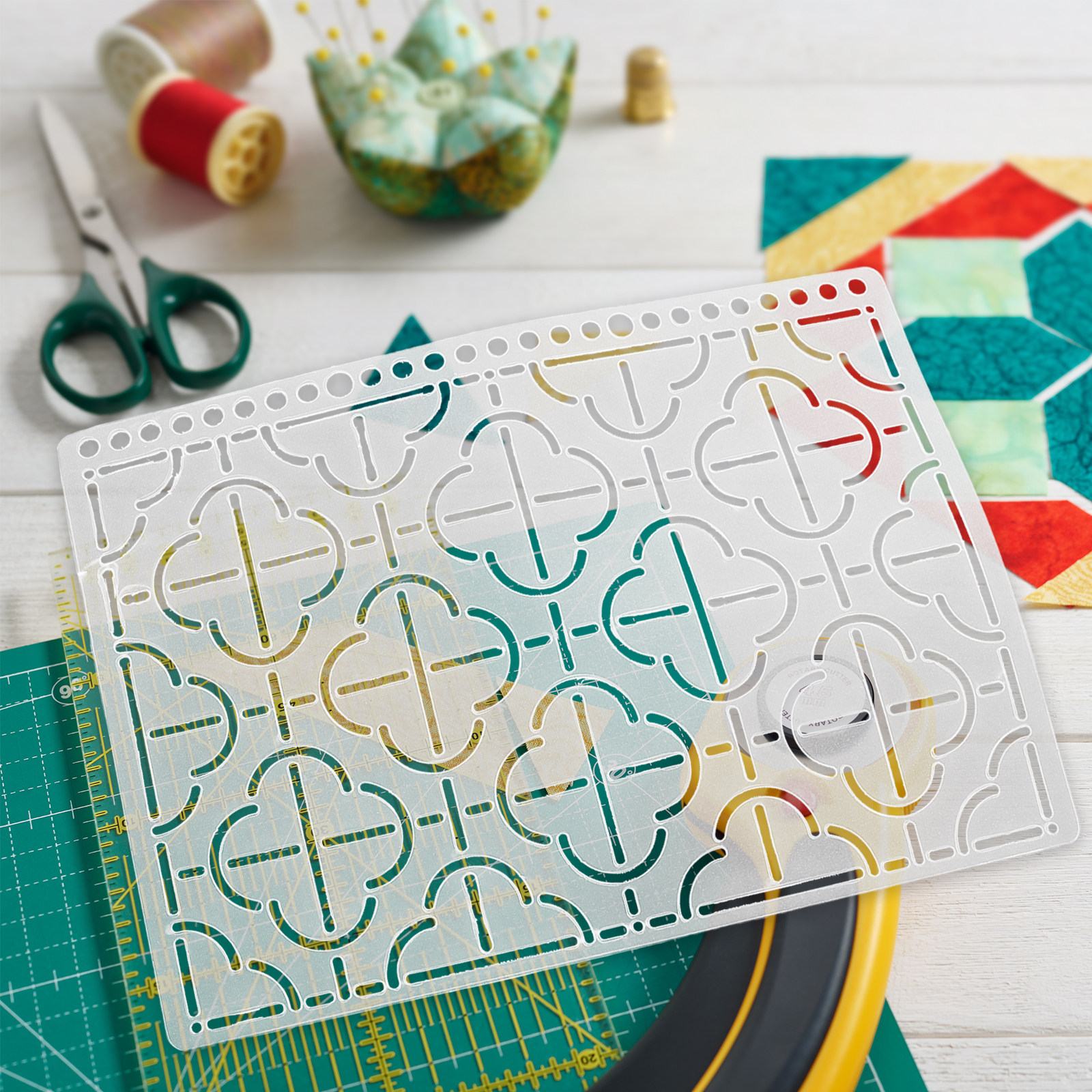Professional Quilting Template - Embroidery Craft reseña y precio