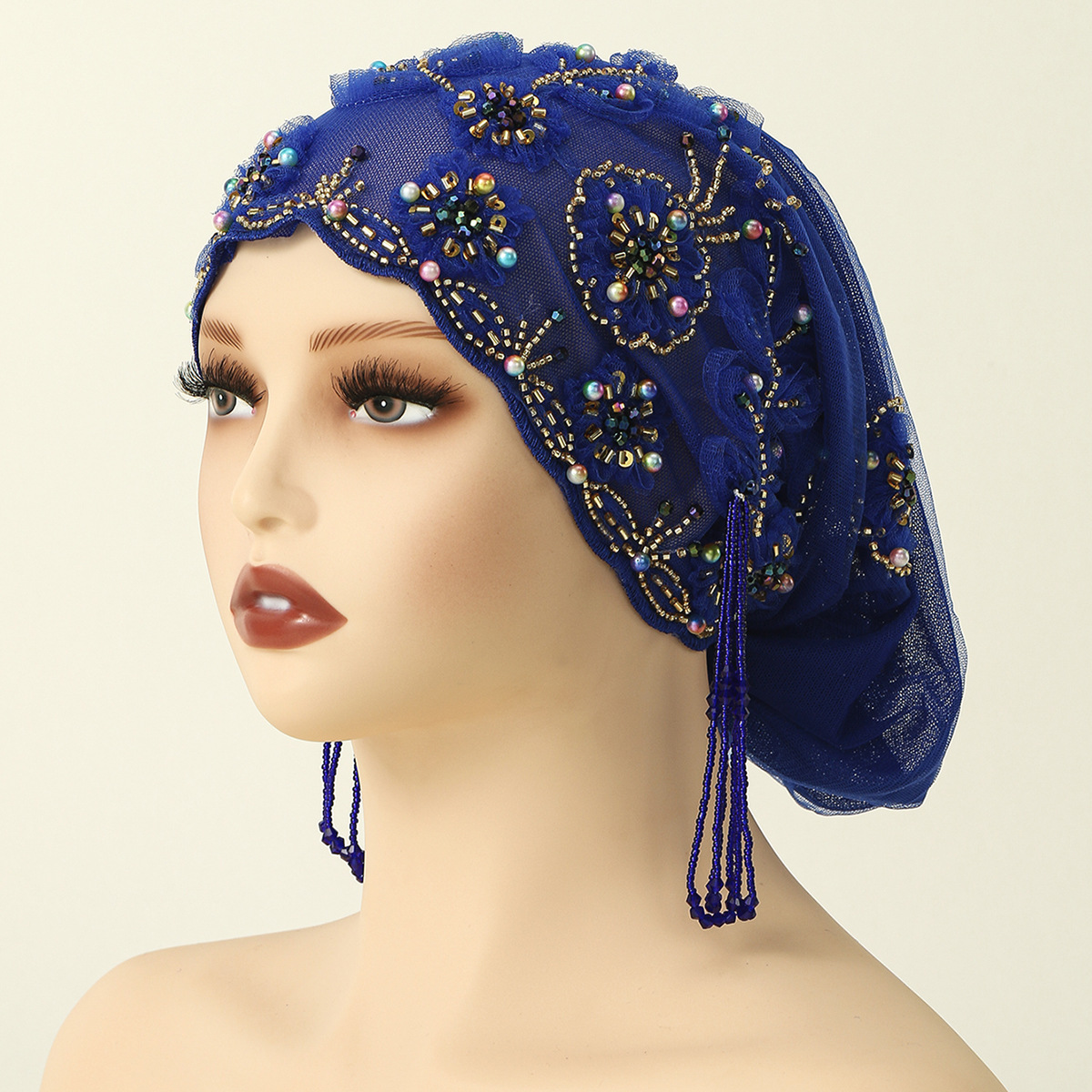 New Lace Embroidery Bonnet Tur - Tassel Fringe Trim reseña y precio