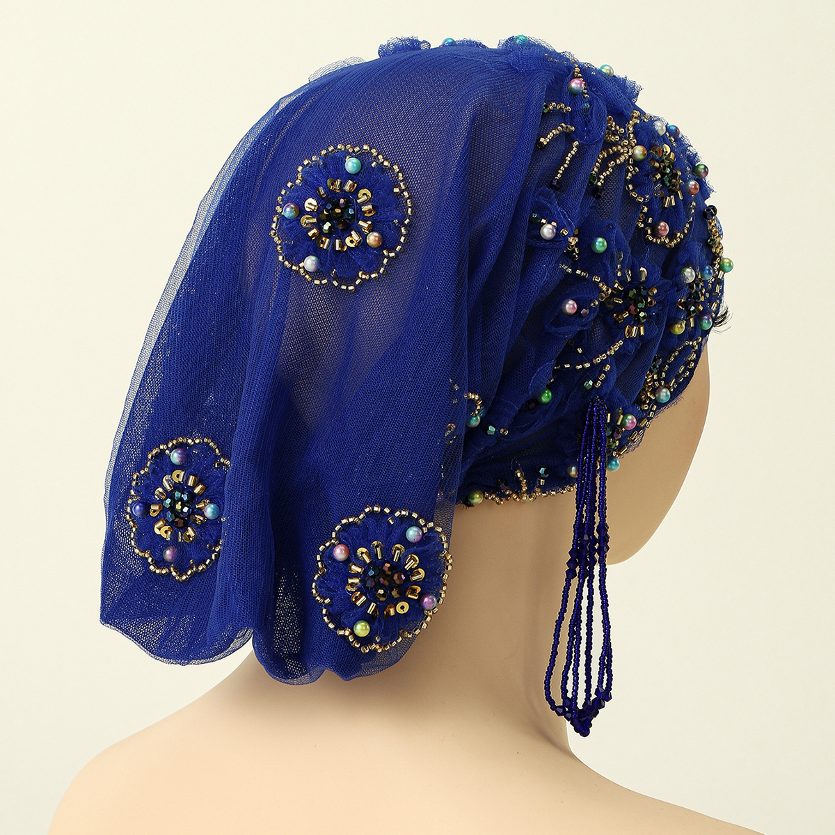 New Lace Embroidery Bonnet Tur - Tassel Fringe Trim reseña y precio