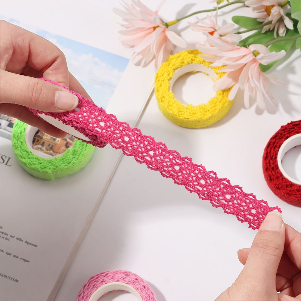 2Yards/pc Lace Tapes Sticker S - Lace Ribbon Trim reseña y precio