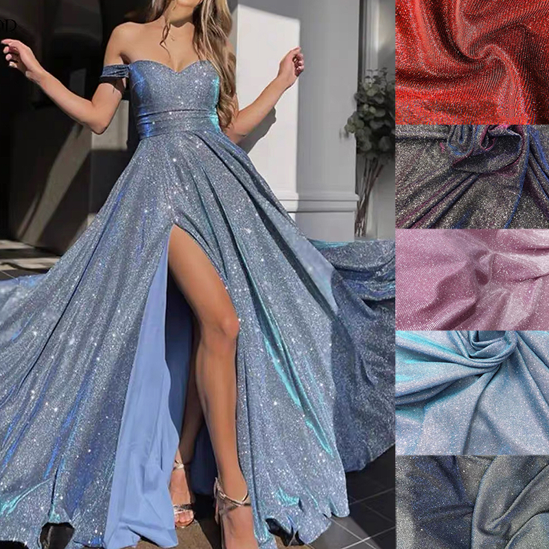 Shimmer Moonlight Glitter Nylo - Sequin Fabric Panel reseña y precio