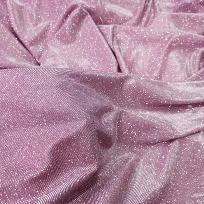 Shimmer Moonlight Glitter Nylo - Sequin Fabric Panel reseña y precio