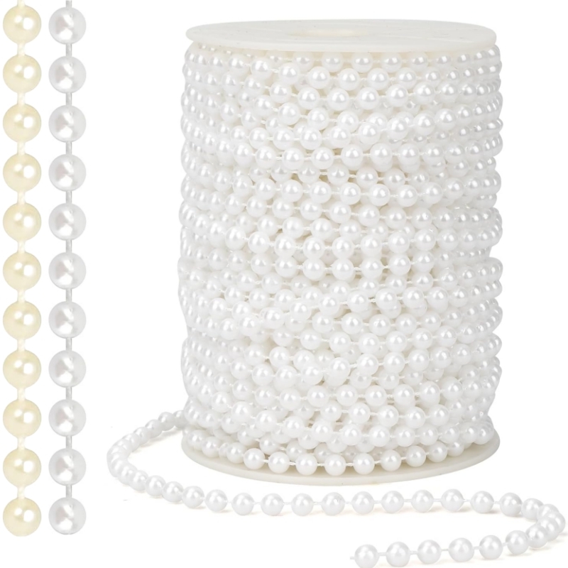 2/5m ABS Imitation Pearl Bead  - Pearl Trim Chain reseña y precio