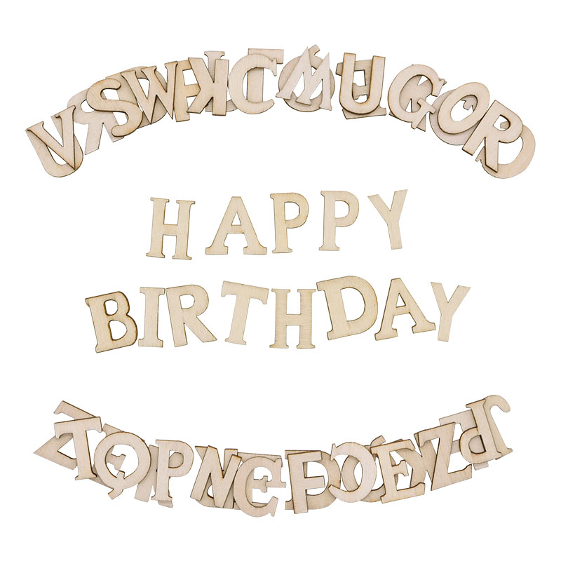 100pcs Letters Wooden Alphabet - Embellish Craft reseña y precio