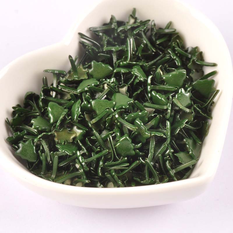 50pcs Mini Christmas Tree Brad - Christmas Craft Embellishment reseña y precio