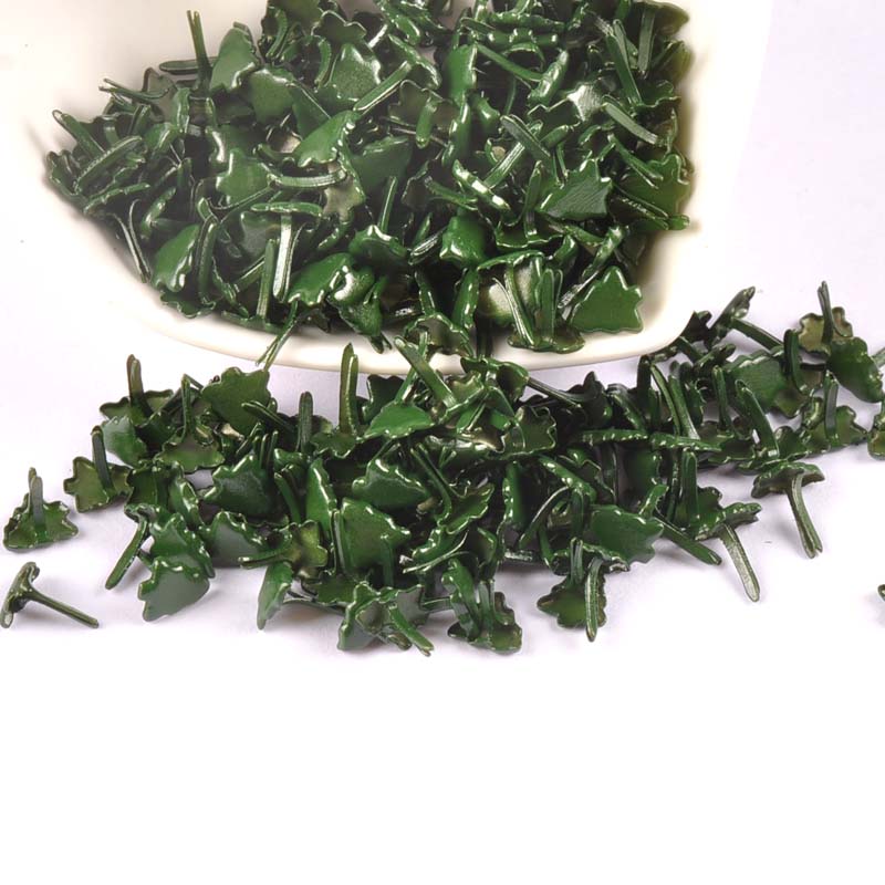 50pcs Mini Christmas Tree Brad - Christmas Craft Embellishment reseña y precio