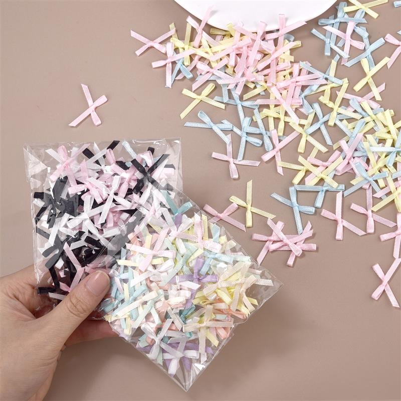 100Pcs 3mm Ribbons Mini Satin  - Christmas Craft Embellishment reseña y precio