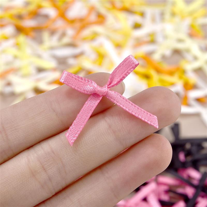 100Pcs 3mm Ribbons Mini Satin  - Christmas Craft Embellishment reseña y precio
