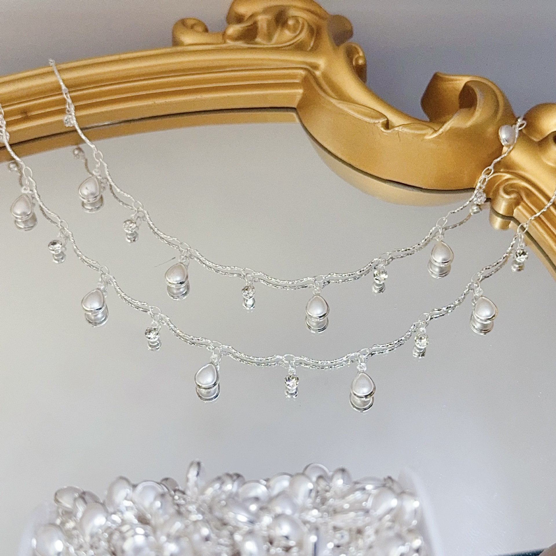 0.5/1/2M Exquisite Curved Stic - Pearl Trim Chain reseña y precio
