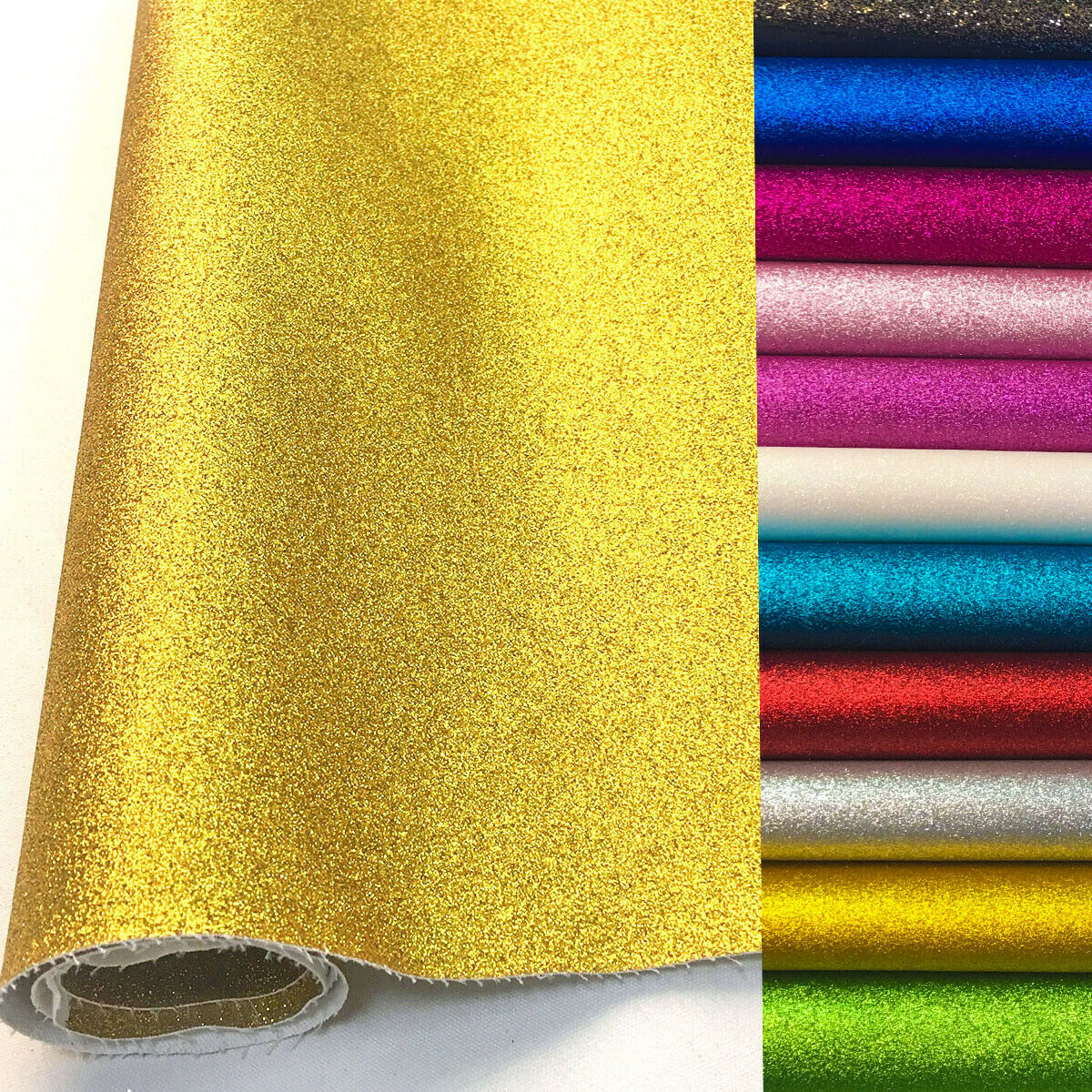 Frosted FINE Glitter Vinyl Sew - Glitter Vinyl Roll reseña y precio