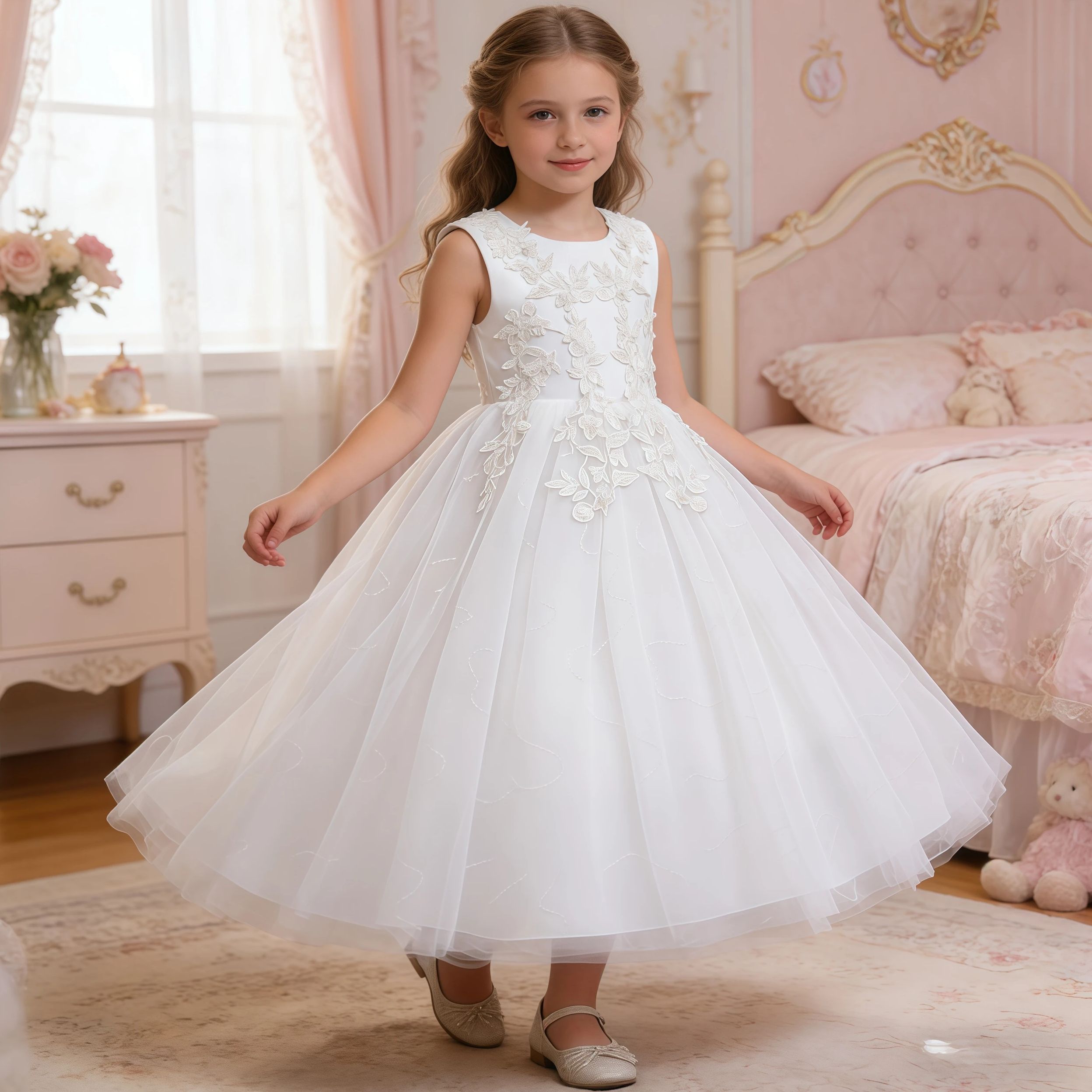 Teenage Girls Sequins Embroide - Applique Patch Flower reseña y precio