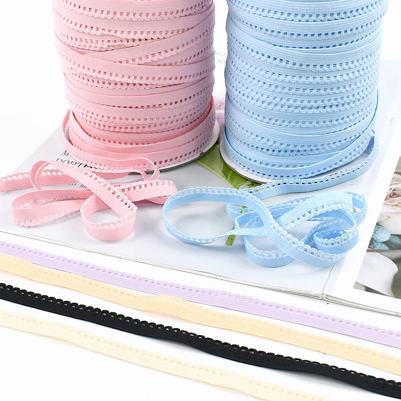 2-20Meters 10mm Colored Elasti - Lace Ribbon Trim reseña y precio