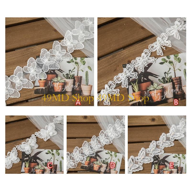 49MD 1 Yard Bowknot for Butter - Lace Ribbon Trim reseña y precio