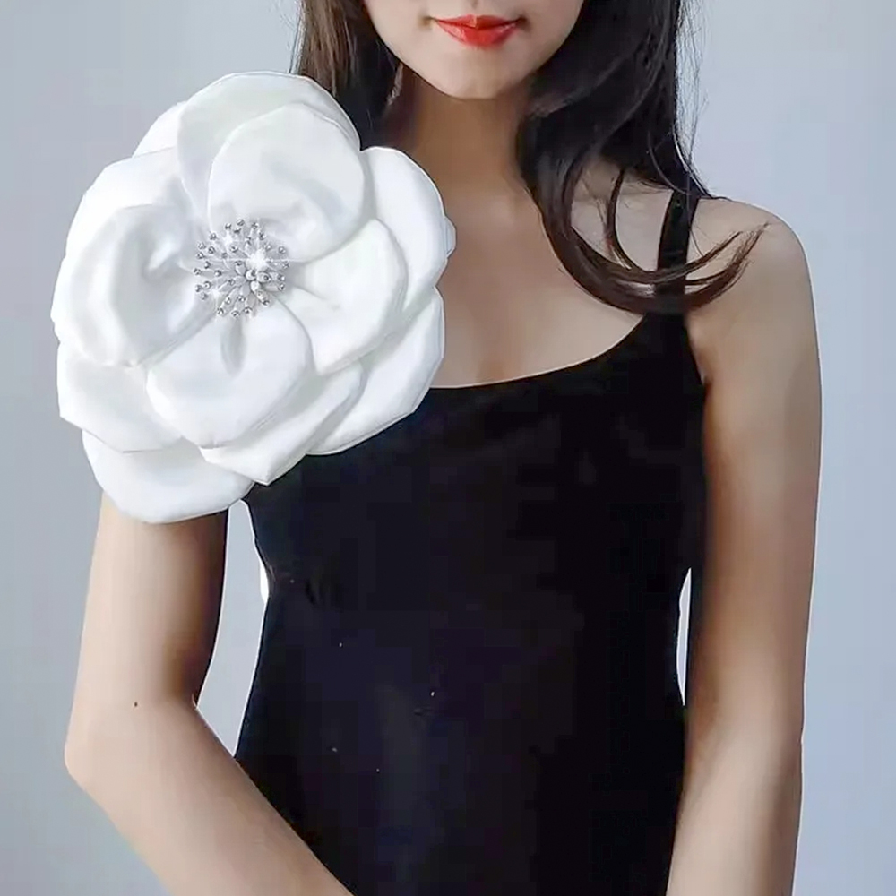 NEW 29cm 3D Big Flower Lace Pa - Applique Patch Flower reseña y precio