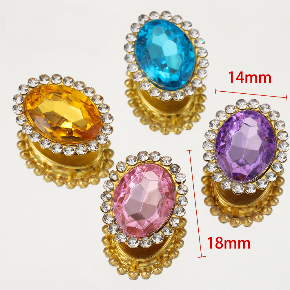 30pcs 14x18mm Colored Acrylic  - Embroidery Craft reseña y precio