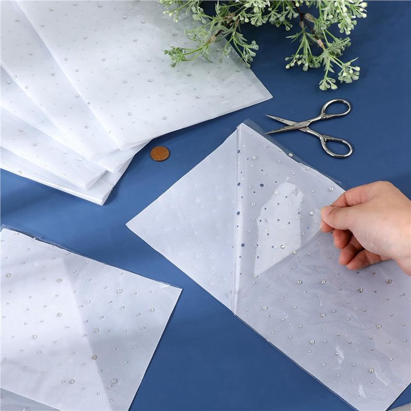 HLZS-40 Sheet Iron-On Rhinesto - Hotfix Rhinestone Sheet reseña y precio