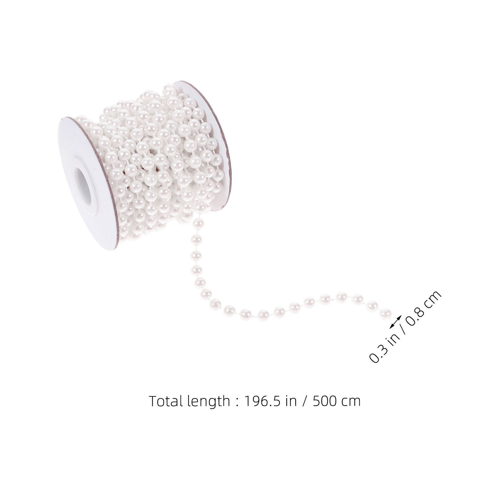 5M Faux Pearl Garland Roll Pea - Christmas Craft Embellishment reseña y precio