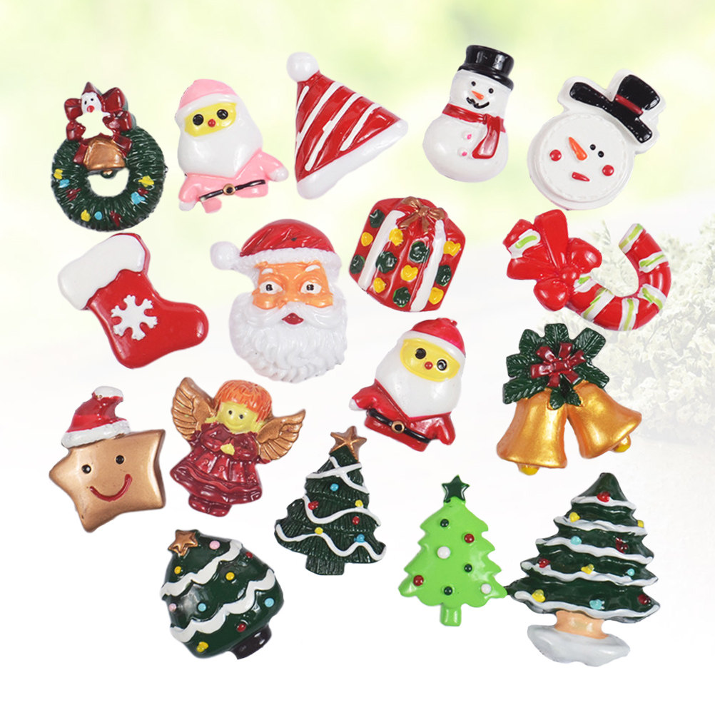 50pcs DIY Resin Accessories Ch - Christmas Craft Embellishment reseña y precio