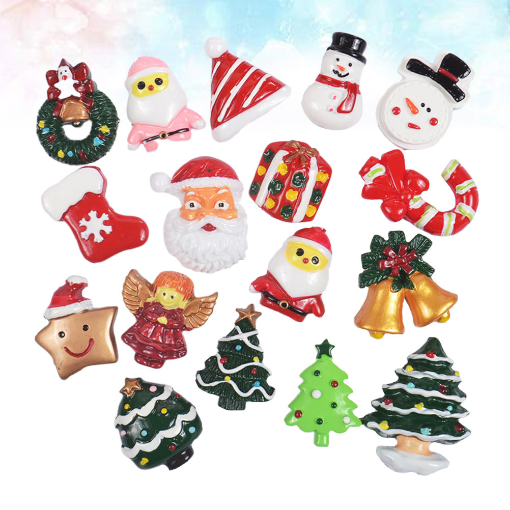50pcs DIY Resin Accessories Ch - Christmas Craft Embellishment reseña y precio