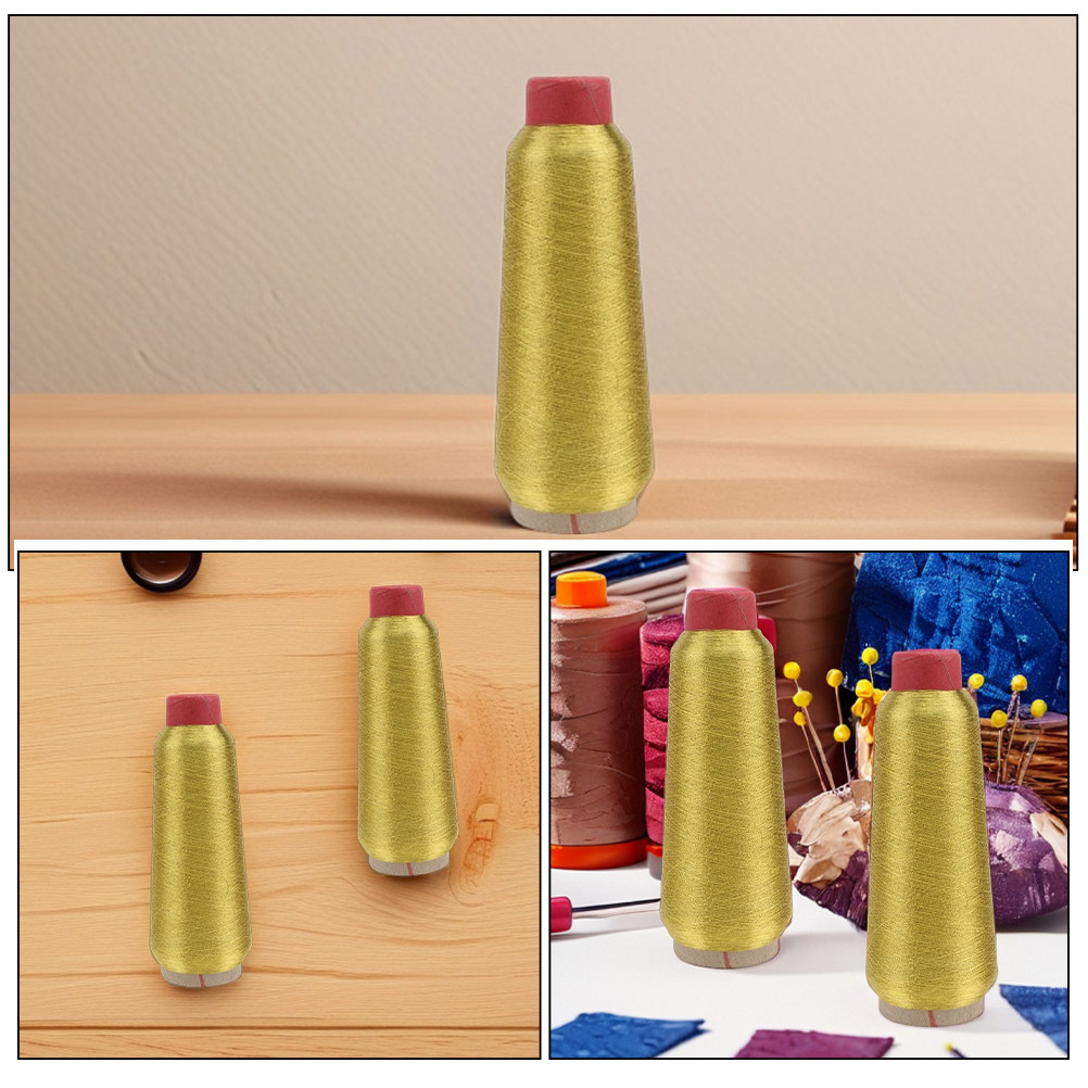2 Rolls Metallic Golden Glitte - Embroidery Craft reseña y precio