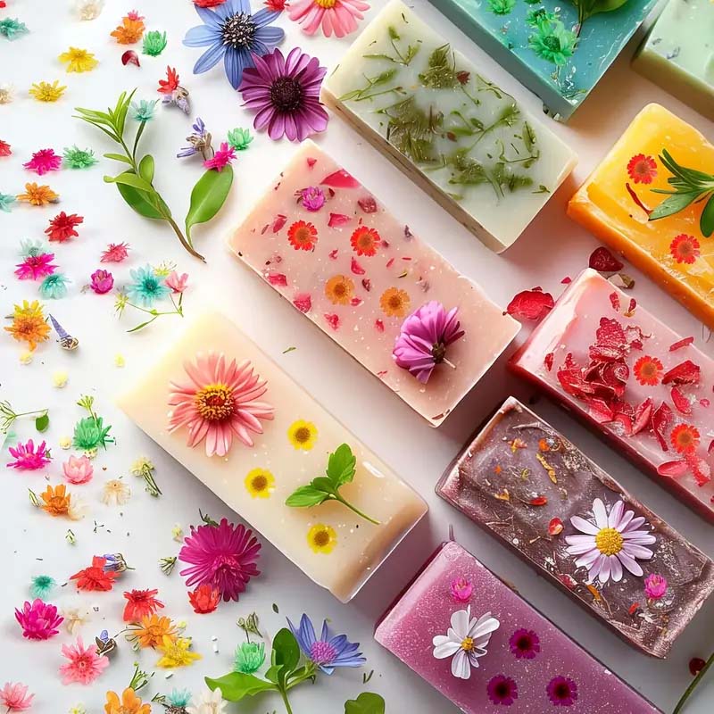 Mixed Colorful Flower for Wax  - Embellish Craft reseña y precio