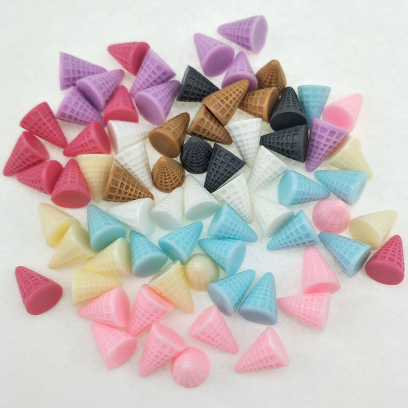 40pcs/lot 1.5*2cm Resin Ice cr - Embellishment Glue Craft reseña y precio